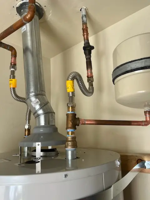Water heater installation and plumbing repair in Bethesda